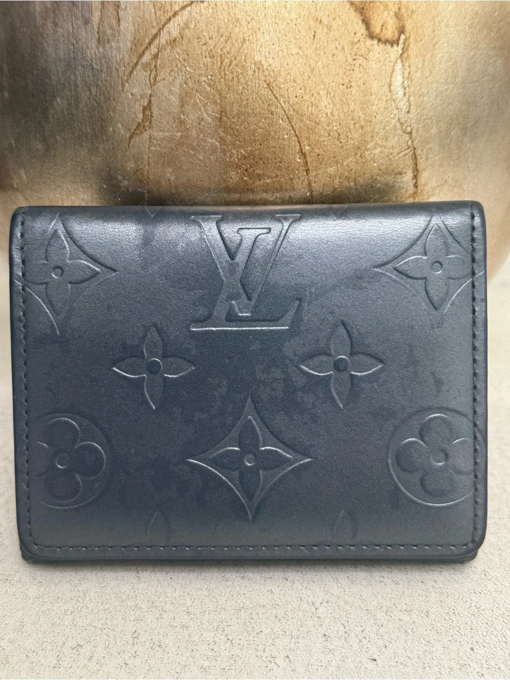 LOUIS VUITTON  Monogram Matte Vernis Ludlow Wallet